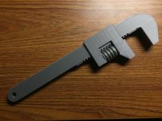 Adjustable Wrench 3D Printer Model