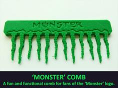 ‘Monster’ Comb 3D Printer Model