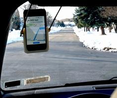 Hands-Free GPS Using IPhone 3D Printer Model