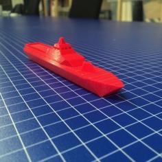 HMS Visby – Swedish Navy Ship 3D Printer Model