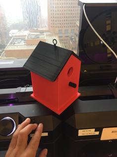 Simple Multi Part Bird House 3D Printer Model