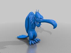 Vulture – Cartoon Bird 3D Printer Model