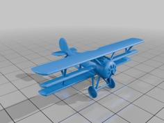 Pfalz Dr1 (1/144) 3D Printer Model