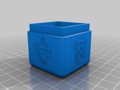 Harry Potter House Logos Box With Lid 3D Printer Model