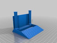 Business Card Holder With Ancient To Medieval Dungeon Theme 3D Printer Model