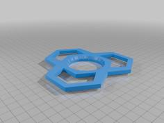 Origami Coffee Dripper Stand Biohazard 3D Printer Model