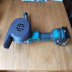 Air Blower Angle Grinder 3D Printer Model