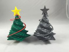 Spiral Christmas Tree 3D Printer Model