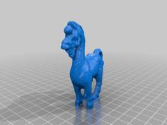 Small Brass Horse 3D Printer Model