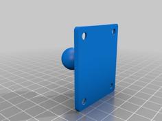 Mobile Ball Joint Bracket 3D Printer Model