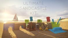 Ultimate Sandcastle Kit 3D Printer Model