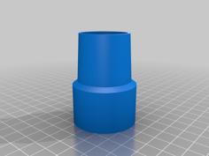 Adapter Brush Cone (vacuum Cleaner) 3D Printer Model