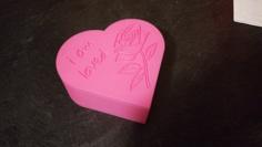 Valentines Day Gift/Candy Box 3D Printer Model