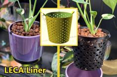 Custom Plant Pot Liner For LECA Or Semi-hydro 3D Printer Model