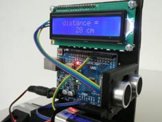 Ultrasonic Experiments 8: Distance Measurement With Arduino 3D Printer Model