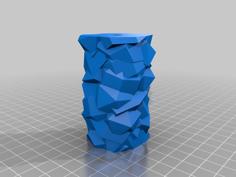 Geometric Desk Riser 3D Printer Model