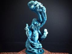 Njordsdottir (Sea Giantess, 18mm Scale) 3D Printer Model