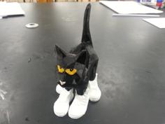 Pete The Cat 3D Printer Model