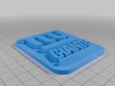 New York Giants Logo Magnet 3D Printer Model