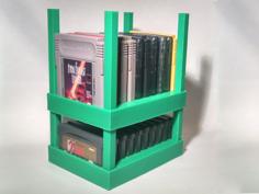 Customizable Gameboy Cartridge Holder 3D Printer Model