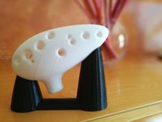 Ocarina Stand 3D Printer Model