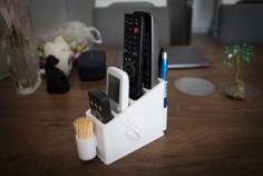 Royal Remote Controls Holder Stand 3D Printer Model