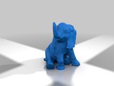 Elephant Resin Model Scan 3D Printer Model