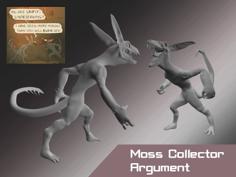 Kobolds Having A Moss Collector Argument 3D Printer Model