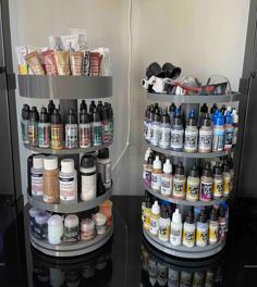 Paint Carousel Organizer 3D Printer Model