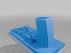 PSA Dagger Stand (no Magazine Holders) 3D Printer Model