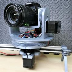 DSLR Camera Slider (Stepper Motor Driven) 3D Printer Model