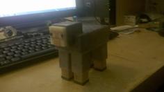 Parametric Minecraft – Sheep 3D Printer Model