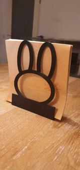 Bunny Napkin Holder 3D Printer Model