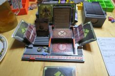 Player Dashboard STACKABLE + HP/XP Tracker – Engl./ Ger.Version GLOOMHAVEN 3D Printer Model