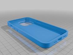 IPhone 14 Pro Case With Camera Bump 3D Printer Model