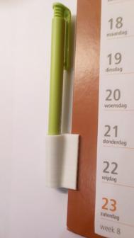 Calendar Pen Holder 3D Printer Model