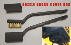 Nozzle Brush Cover Box 3D Printer Model