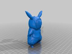 Squid Game Pikachu Pokemon 3D Printer Model