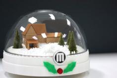 Snow Globe 3D Printer Model