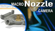 Nozzle Camera Mount 3D Printer Model