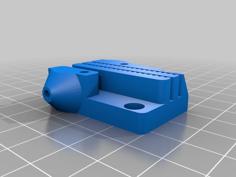 FlSun Delta Strong And Simple Carriage (GT2 Belt) 3D Printer Model