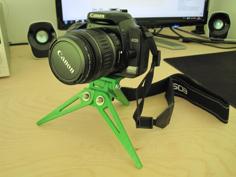 Compact Camera Tripod – Foldable 3D Printer Model