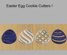 Egg Cookie Cutters 3D Printer Model