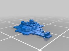 World Map Builder ~ Oceanic Acropolis 3D Printer Model