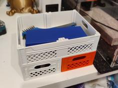 Big Stackable Crate 3D Printer Model