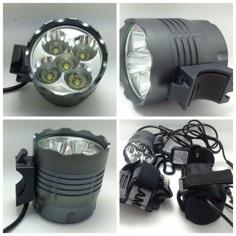 Bike Light Base For 6000Lumen Cree LED Light 3D Printer Model