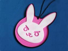 Overwatch – D.Va’s Bunny Badge 3D Printer Model