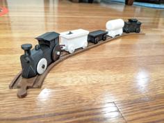 Electric Train Set For Lillabo/Brio Tracks 3D Printer Model