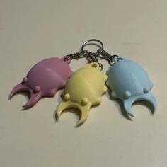 Beetle Keychain/desk Buddy 3D Printer Model