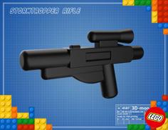 Stormtrooper Rifle – LEGO Star Wars 3D Printer Model